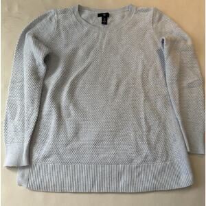 GAP Knit Sweater Women's Size Med Crew Neck - Baby blue